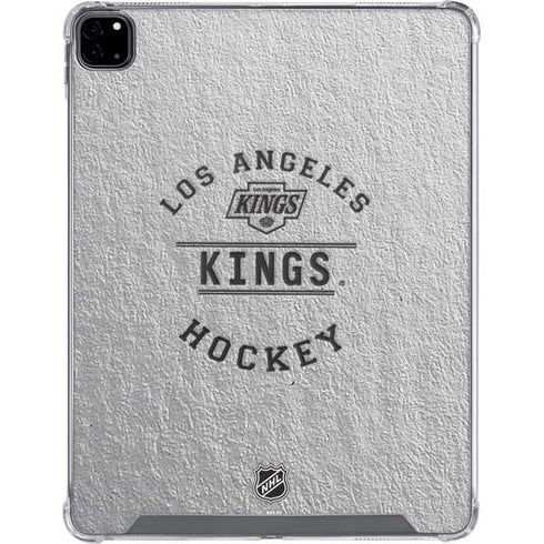 NHL Los Angeles Kings Black Text iPad Pro 12.9in (2020) Clear Case